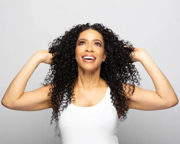Deep Curly look