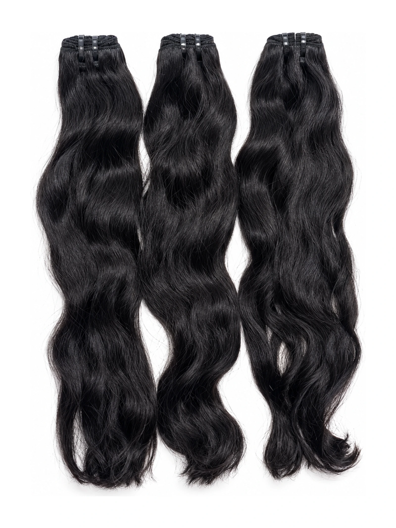 Natural Wavy hair bundle