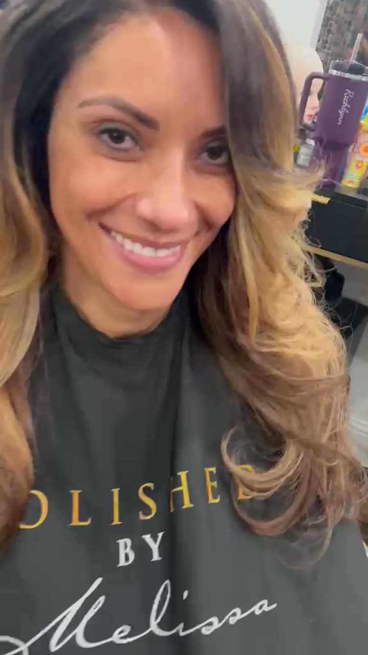 Natural Wavy hair, custom colored